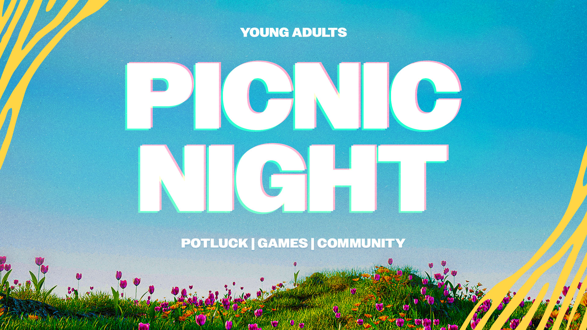 Young Adults Picnic Night

Monday | 6:30 - 8:30pm
June 29
